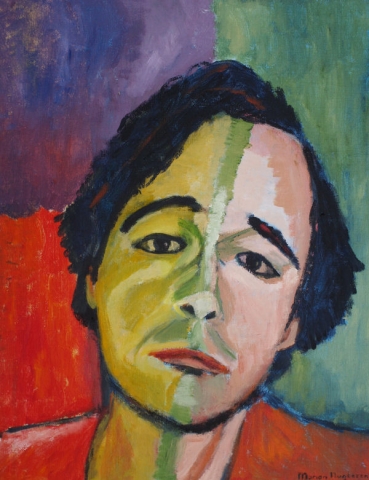 Arnold Renkema à la Matisse acryl