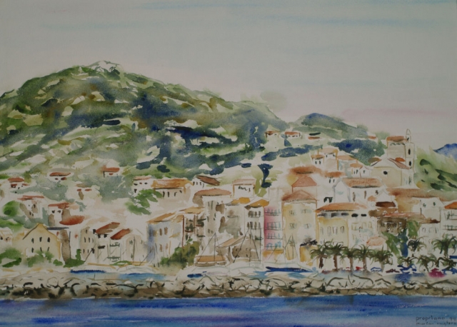 Corsica aquarel
