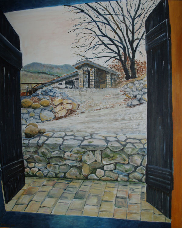 room with a view acryl